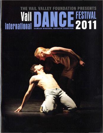 Brochure for Vail International Dance Festival - 2011