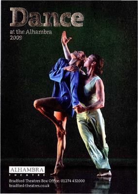 Brochure for Dance at the Alhambra - 2009