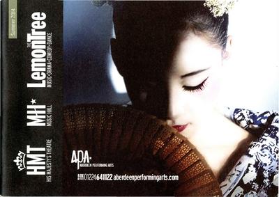 Brochure for Aberdeen Performing Arts - Summer 2014