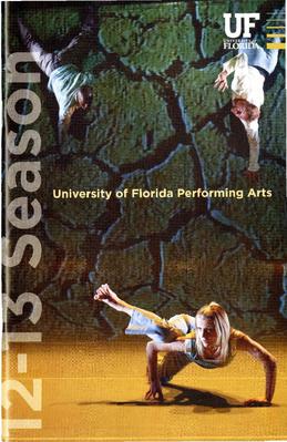 Program for University of Florida Performing Arts - March 22, 2013