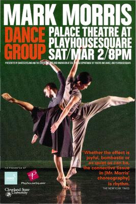 Flyer for DANCECleveland - March 2, 2013