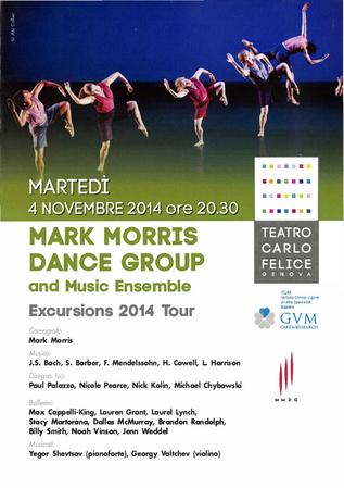 Program for Teatro Carlo Felice - November 4, 2014