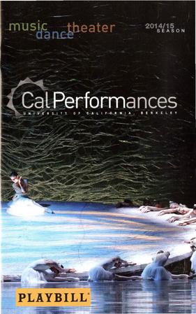 Program for Cal Performances - September 25-28, 2014