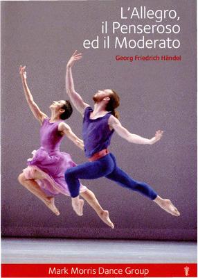 Program for "L'Allegro, il Penseroso ed il Moderato," Teatro Real - July 1-6, 2014