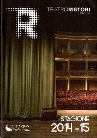 Brochure for Teatro Ristori - October 31-November 1, 2014