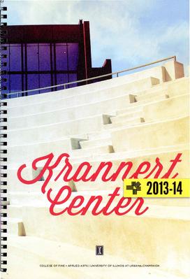Brochure for Krannert Center for the Performing Arts - March 14-15, 2014