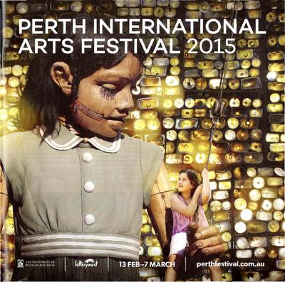 Brochure for Perth International Arts Festival - 2015