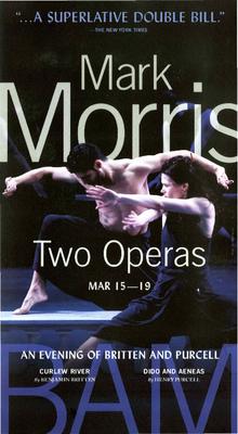 Flyer for "Mark Morris: Two Operas," Brooklyn Academy of Music - March 15-19, 2017