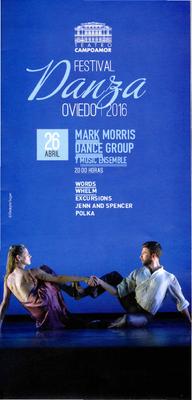 Program for Festival Danza Oviedo - April 26, 2016