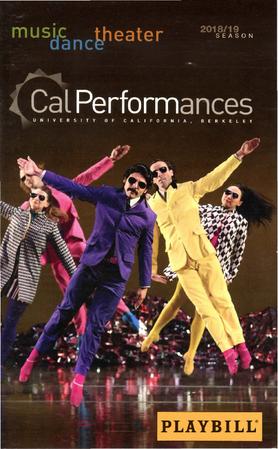 Program for "Pepperland," Cal Performances - September 28-30, 2018