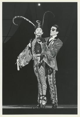 Keith Sabado and Rob Besserer in the premiere performance run of "The Hard Nut," 1991