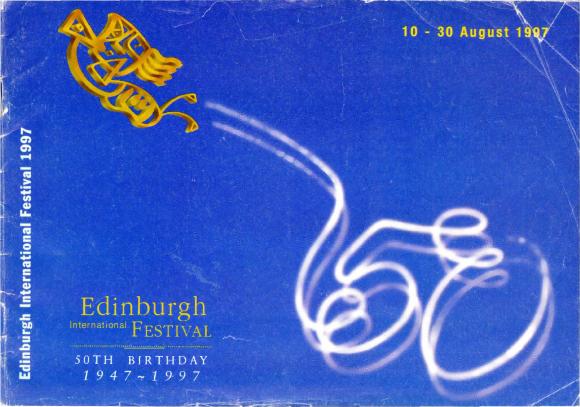 Edinburgh International Festival brochure - August 1997