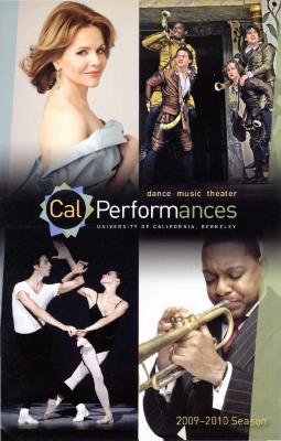 Program for Cal Performances (Berkeley, CA) - September 17-20, 2009