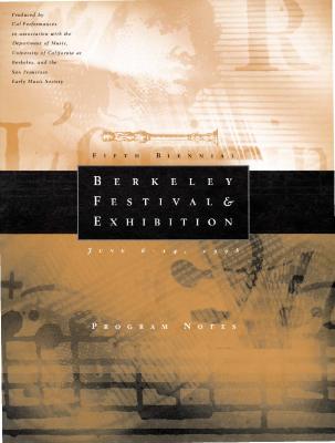 Festival program for the Berkeley Festival & Exhibition at Cal Performances - June 6-14, 1998