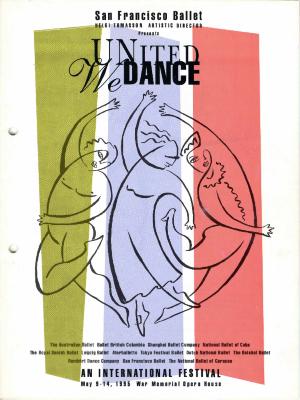 Program for UNited We Dance: An International Festival (San Francisco, CA) - May 10, 1995
