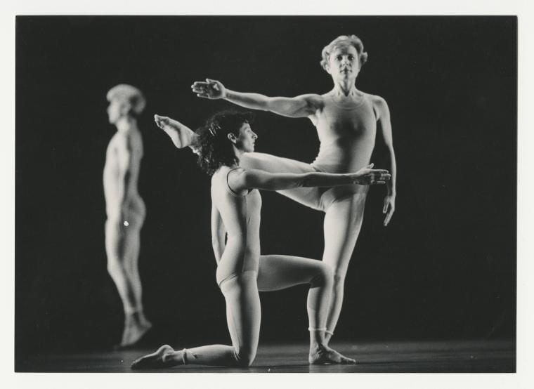 Donald Mouton, Teri Weksler, and Clarice Marshall in "Frisson," 1988
