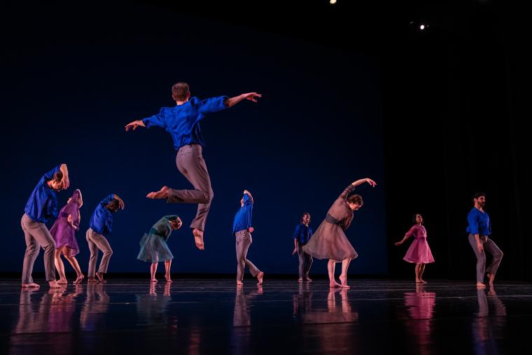 The Dance Group in "The Trout," 2019