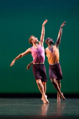 Aaron Loux and Brandon Randolph in "Words," 2014