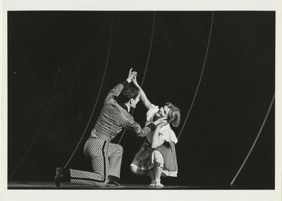William Wagner and Clarice Marshall in the premiere performance run of "The Hard Nut," 1991