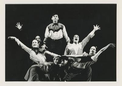 Monnaie Dance Group/Mark Morris in the premiere performance run of "Going Away Party," 1990