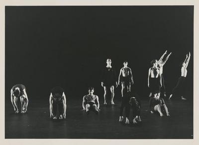 Monnaie Dance Group/Mark Morris in the premiere performance run of "Behemoth," 1990