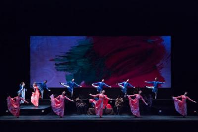 The Dance Group in "Layla and Majnun," 2017
