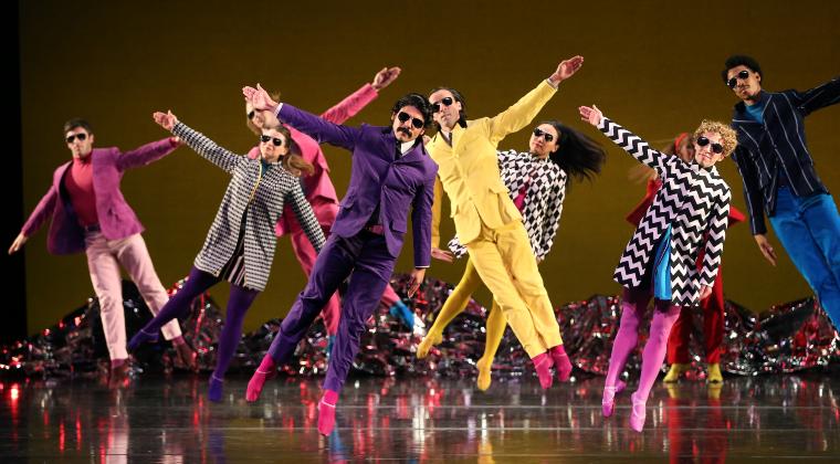 The Dance Group in the premiere performance run of "Pepperland," 2017
