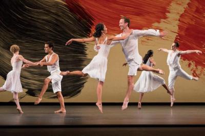 The company in "Mozart Dances," 2019
