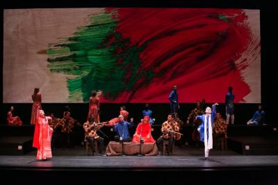 The Dance Group and members of The Silk Road Ensemble in "Layla and Majnun," 2017