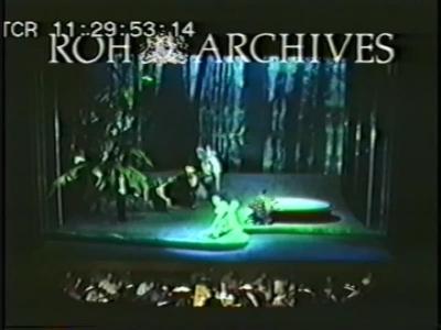 Dress rehearsal of "Platée," The Royal Opera - September 20, 1997