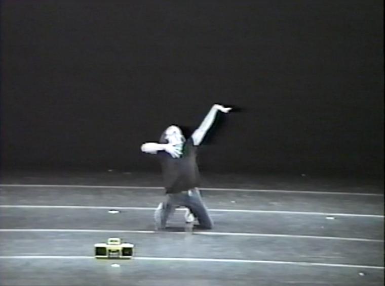 Screenshot from the performance video of Jacob's Pillow Dance Festival Opening Gala, June 24, 1989