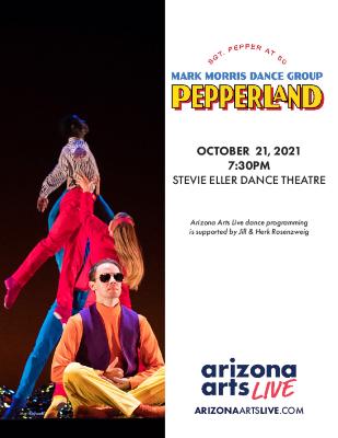 Program for "Pepperland," Arizona Arts Live - October 21, 2021