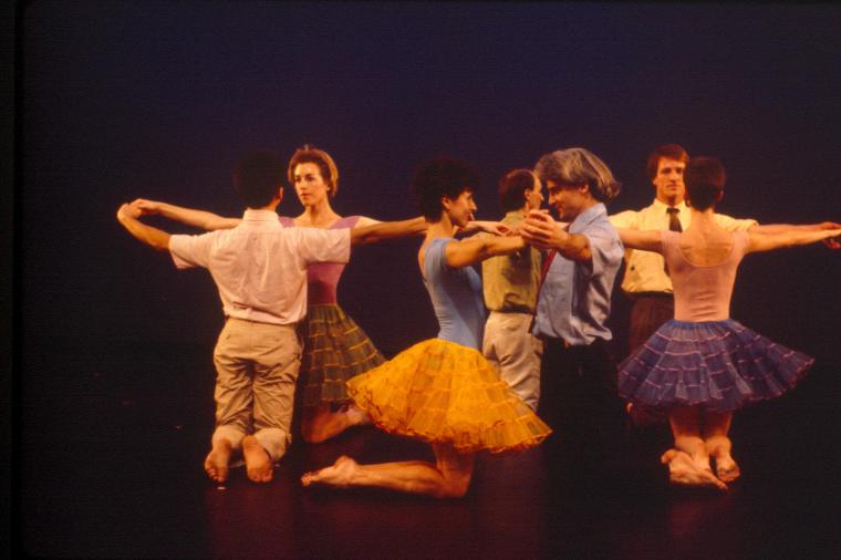 The Dance Group in "My Party," 1985