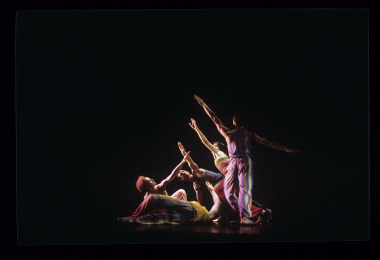 The Dance Group in the premiere performance run of "Mosaic and United," 1993