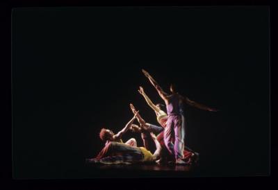 The Dance Group in the premiere performance run of "Mosaic and United," 1993
