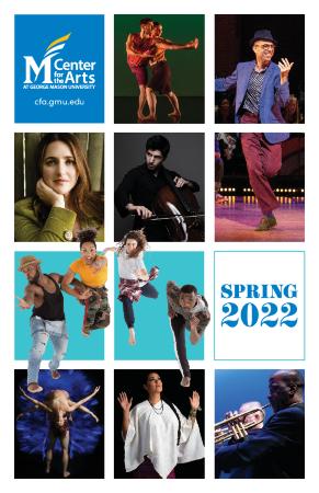 Program for Center for the Arts at George Mason University - February 16, 2022