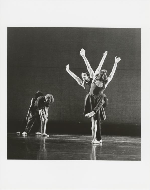 Kraig Patterson, Jon Mensinger, Guillermo Resto, and Ruth Davidson in "New Love Song Waltzes," 1990