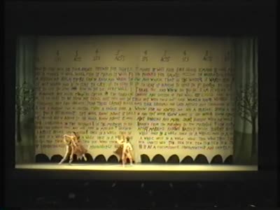 Performance video of "Four Saints in Three Acts" and "Dido and Aeneas" at the London Coliseum - July 4, 2000