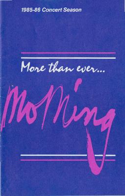 Program for MoMing Dance and Arts Center - October 31-November 3, 1985 [Duplicate]