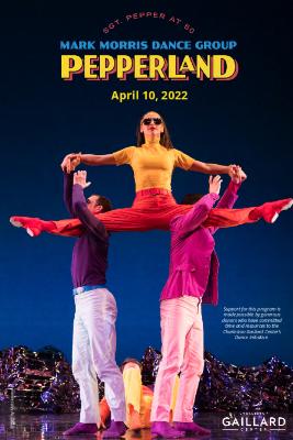 Program for “Pepperland,” Charleston Gaillard Center - April 10, 2022 
