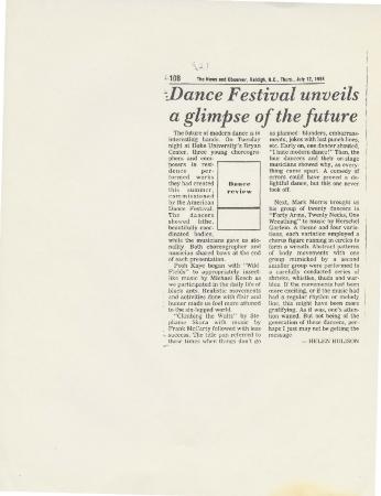 The Raleigh News and Observer - July 1984
