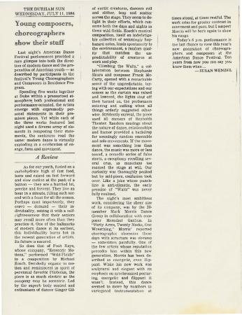 The Durham Sun - July 1984