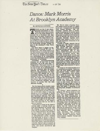 The New York Times - November 1984