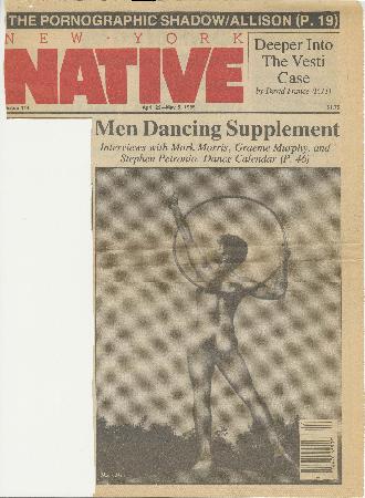 New York Native - April-May 1985