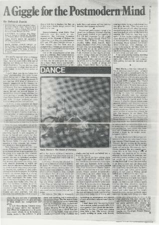 The Village Voice - January 1984