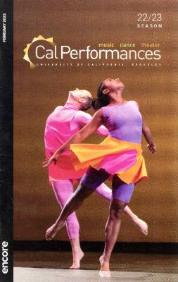Program for "The Look of Love" at Cal Performances - February 17-19, 2023