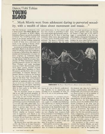 New York Magazine - January 1986