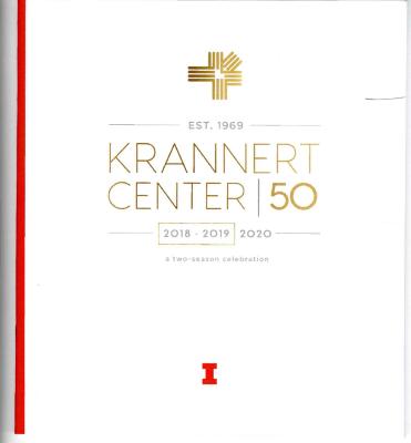 Program for "Pepperland" at Krannert Center for the Performing Arts - March 8-9, 2019