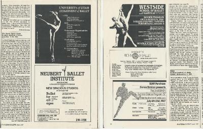 Dance Magazine - April 1987