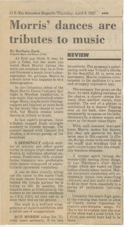 The Columbus Dispatch - April 1987